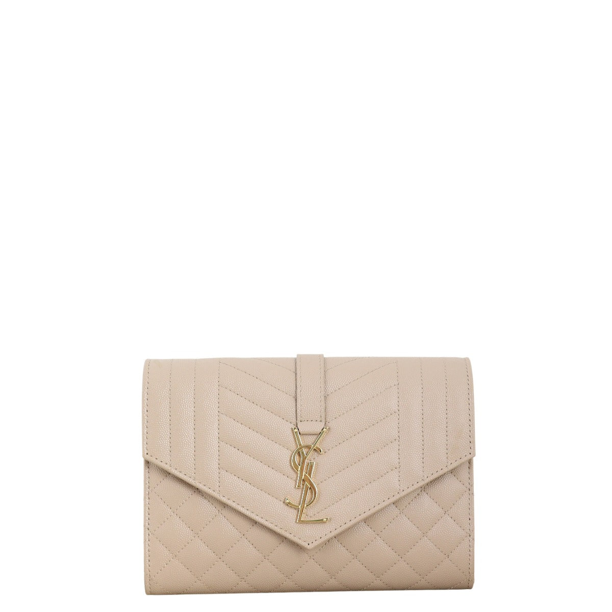 YSL Saint Laurent Mix Pouch Travel Bag Matelasse Monogram