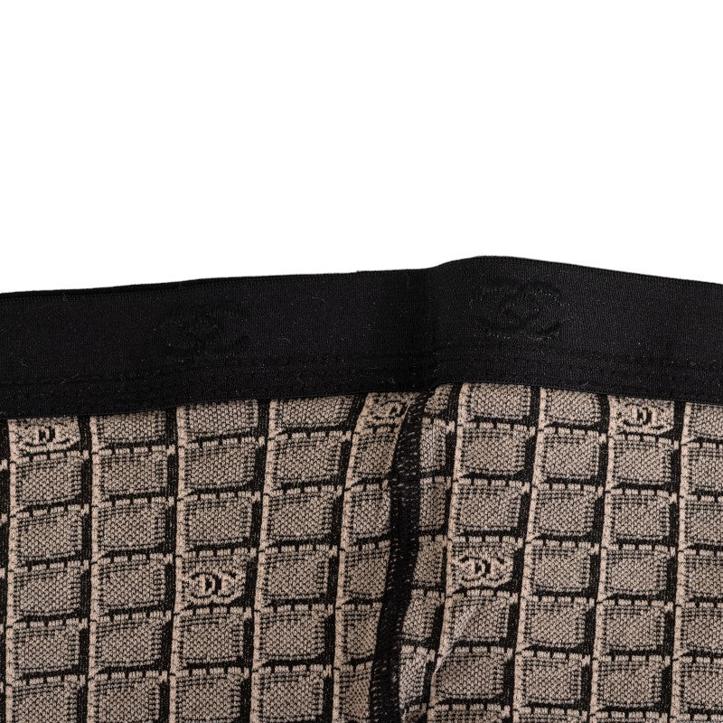 Chanel Cotton Coco Mark Block Check Tights Bag