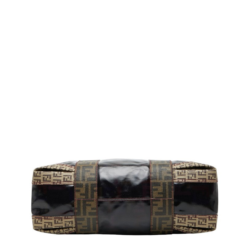 Fendi Zucca Pvc Tote Bag Patent