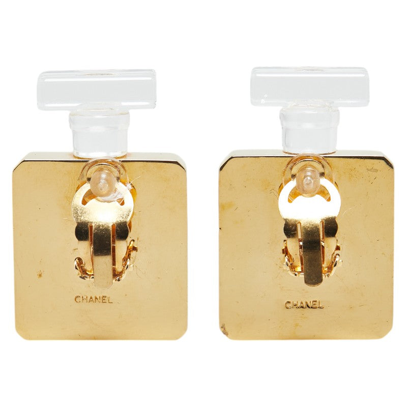Chanel Perfume Bottle Logo Earrings Bag