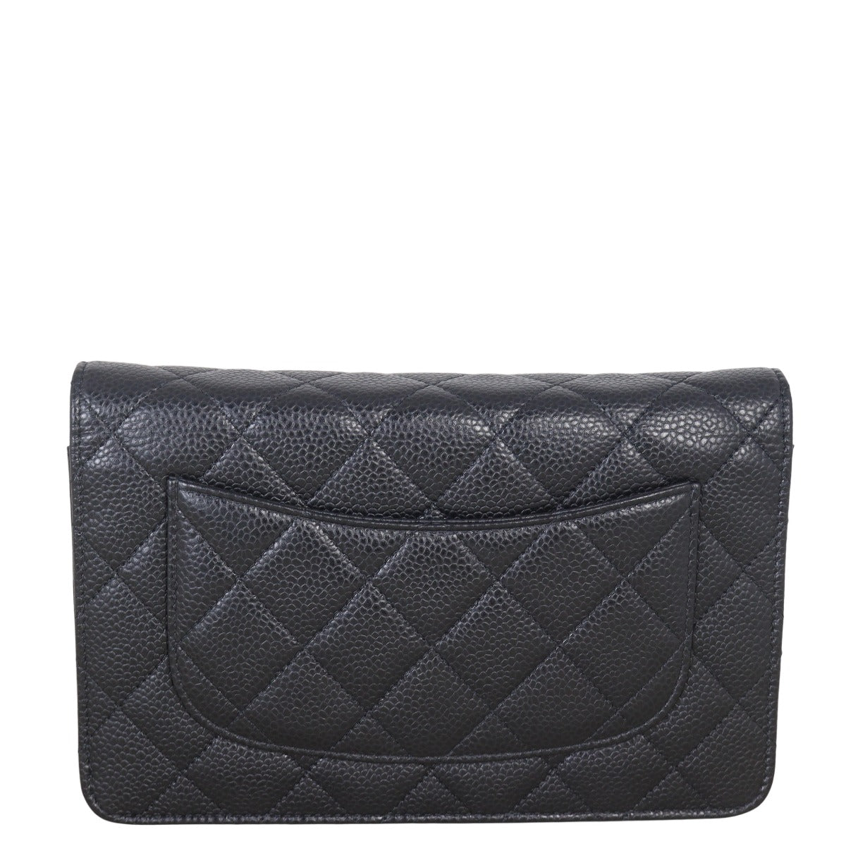 Chanel Classic Wallet on Handbag Quilted Black Crossbody Bag Black 07052025