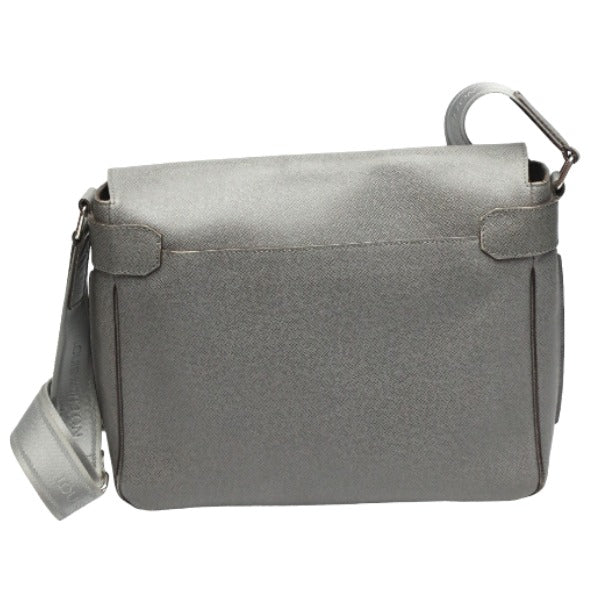 Louis Vuitton M32623 Taiga 's Taiga Leather Gray Shoulder Bag