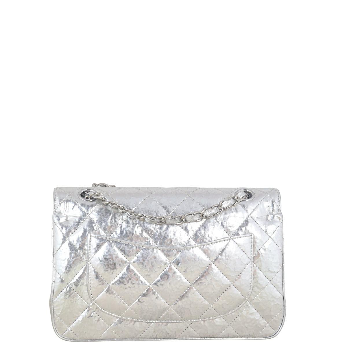 Chanel Classic Double Metallic Handbag Quilted Small Crossbody Bag
