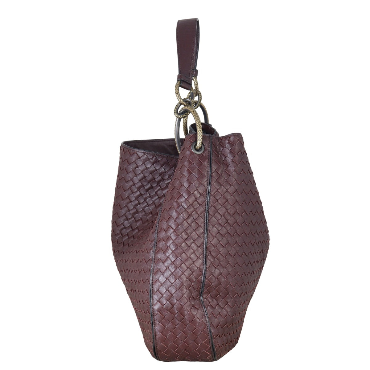 Bottega Veneta Intrecciato Loop Hobo Shoulder Bag