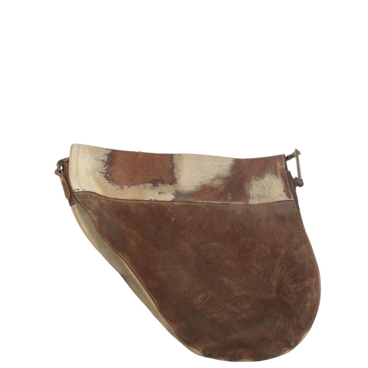 Dior Baudrier Saddle Bag Ponyhair Travel Bag