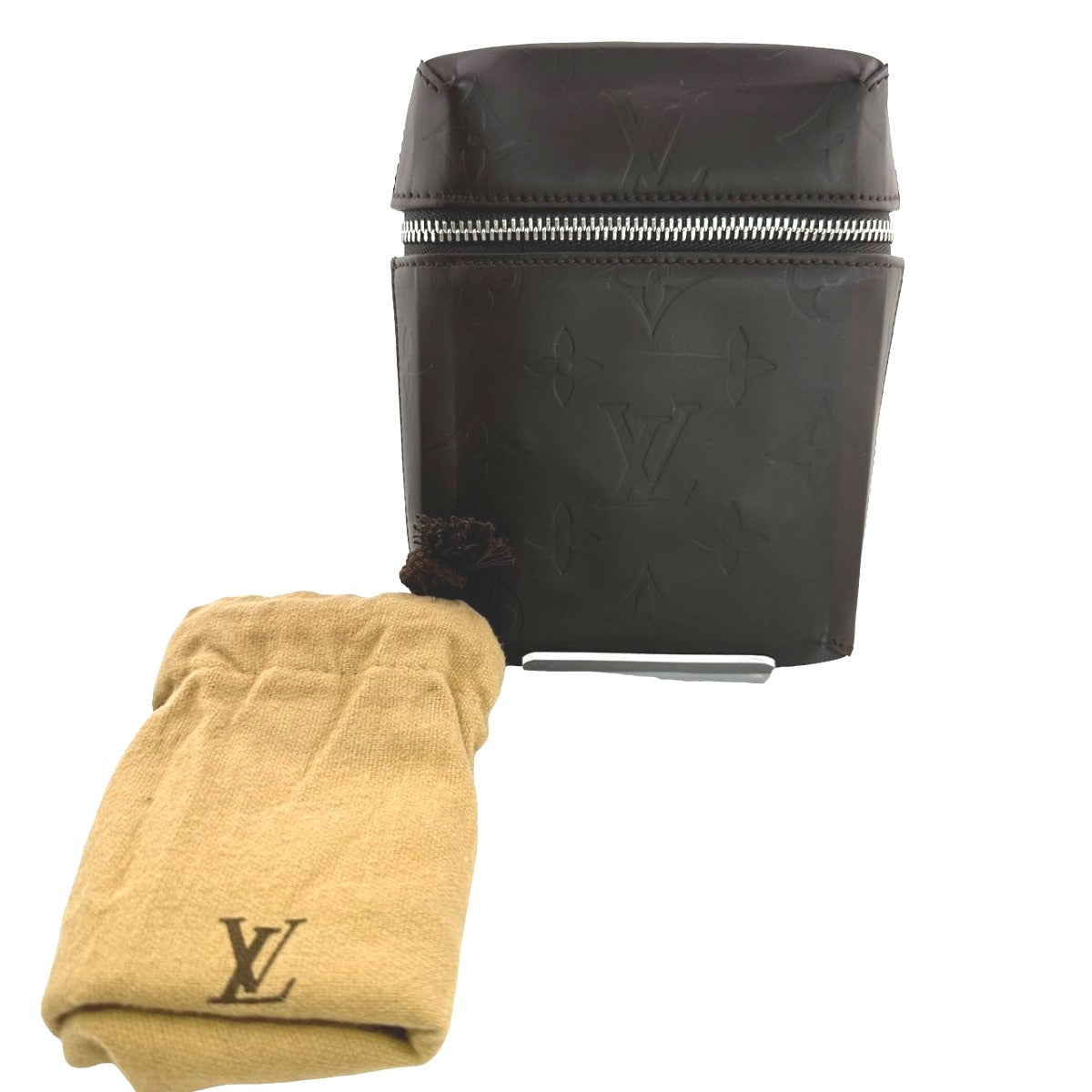 Louis Vuitton Pouch M46550 grass Waist pouch Monogram Leather Brown Handbag