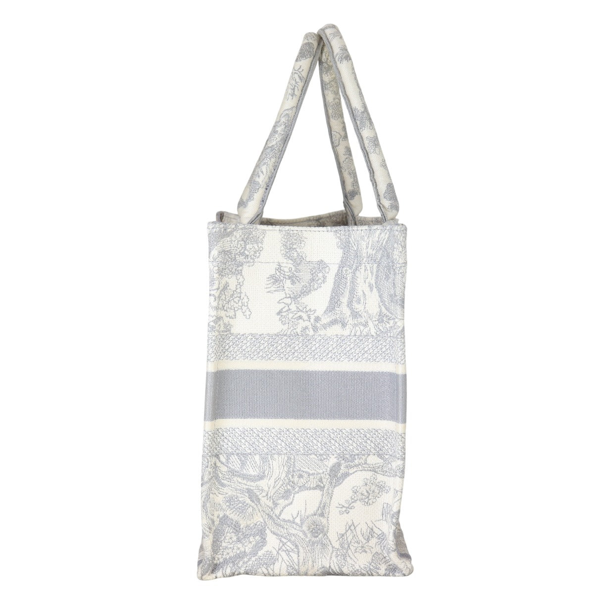 Dior Book Tote Toile De Jouy Reverse Handbag Medium Tote Bag