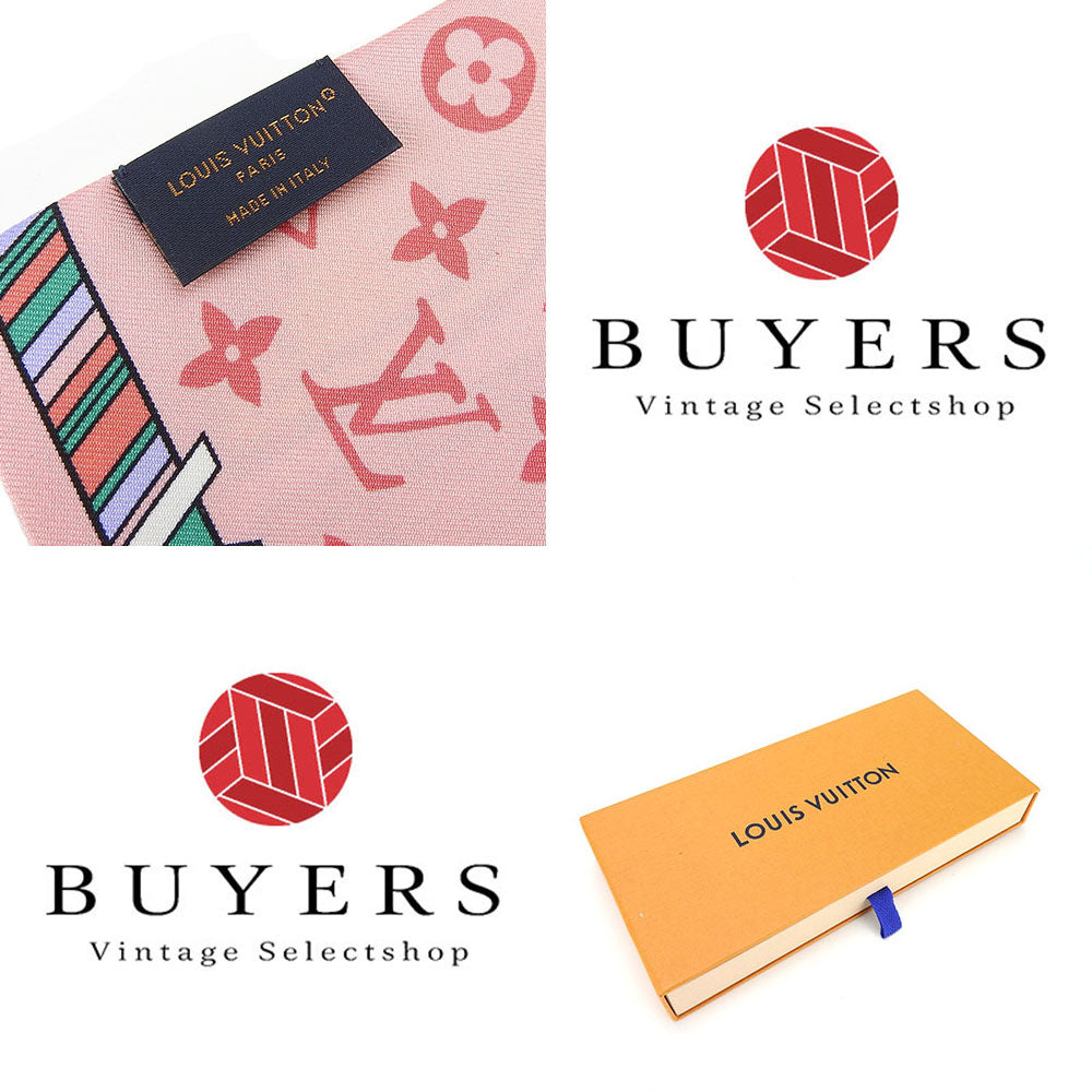 Louis Vuitton scarf M77677 silk My Tag Multicolor