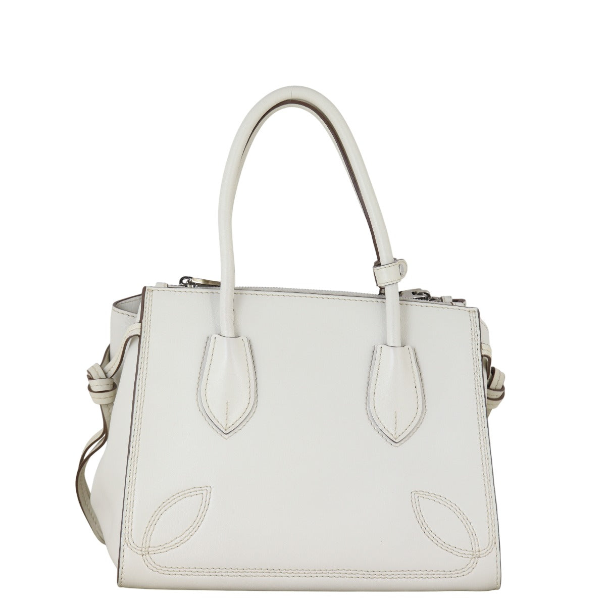Prada Tassel Twin Pocket Calfskin Tote Handbag Small Tote Bag