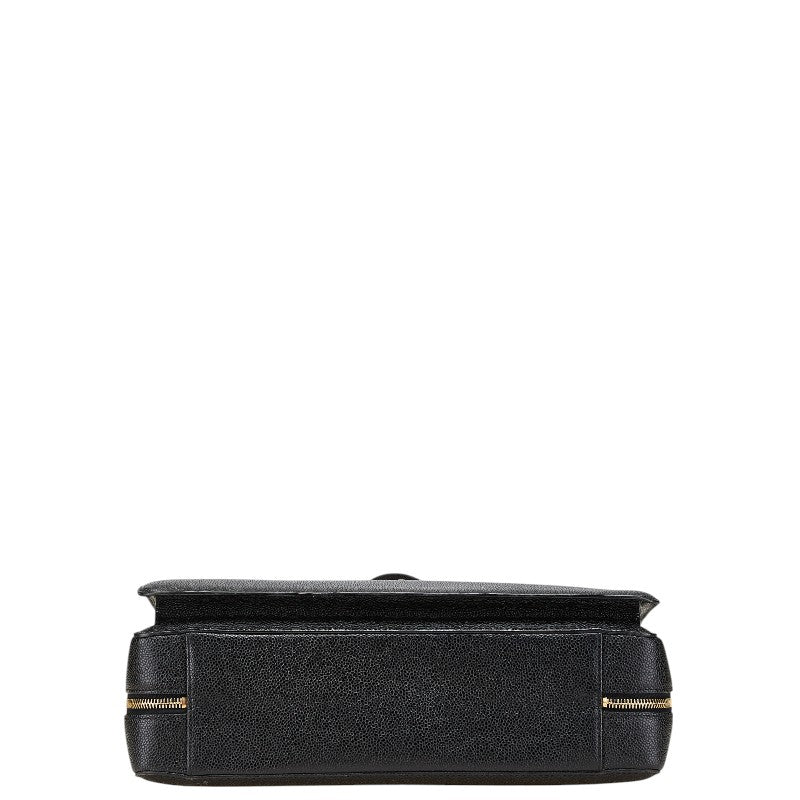Chanel Coco Mark Caviar Briefcase Bag