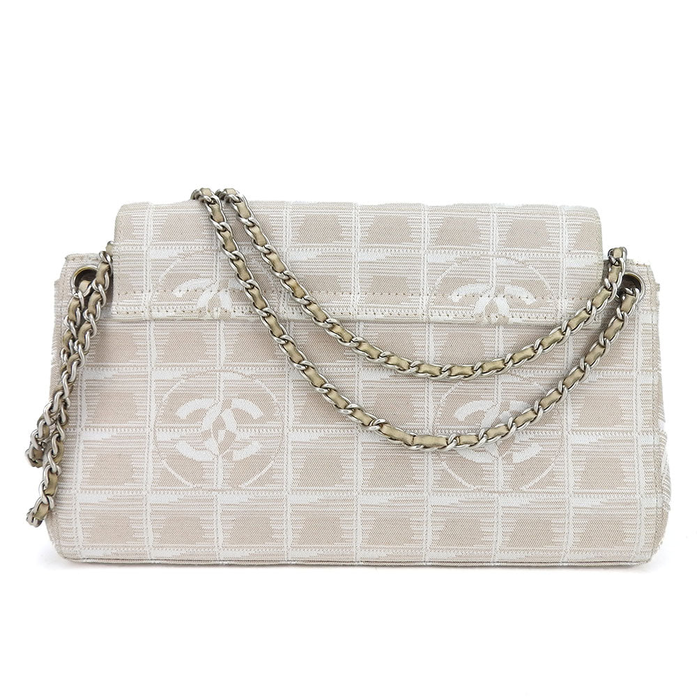 Chanel Nylon New line Beige Travel Bag
