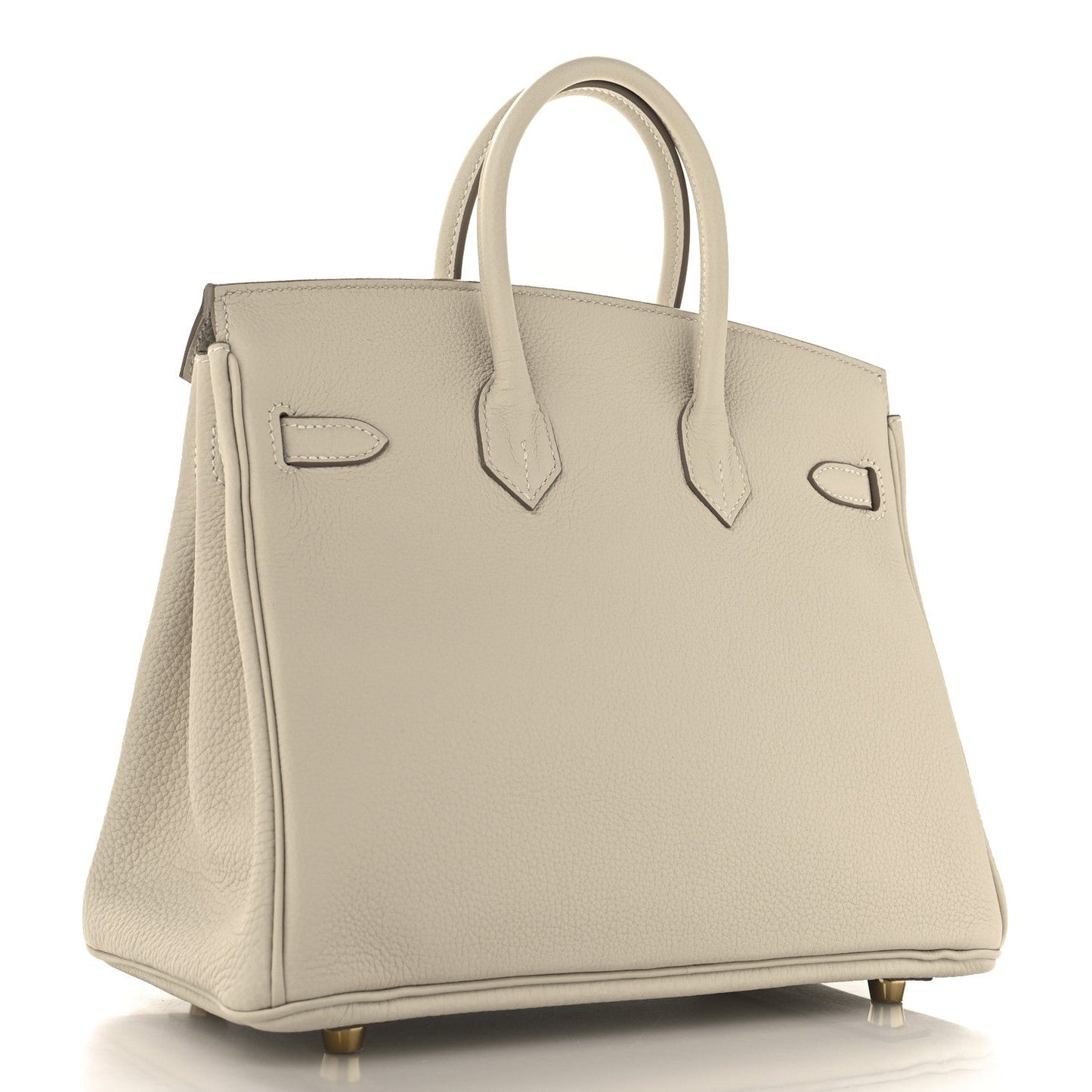 Hermes Togo Birkin Craie Handbag Travel Bag 25 Craie 1748376