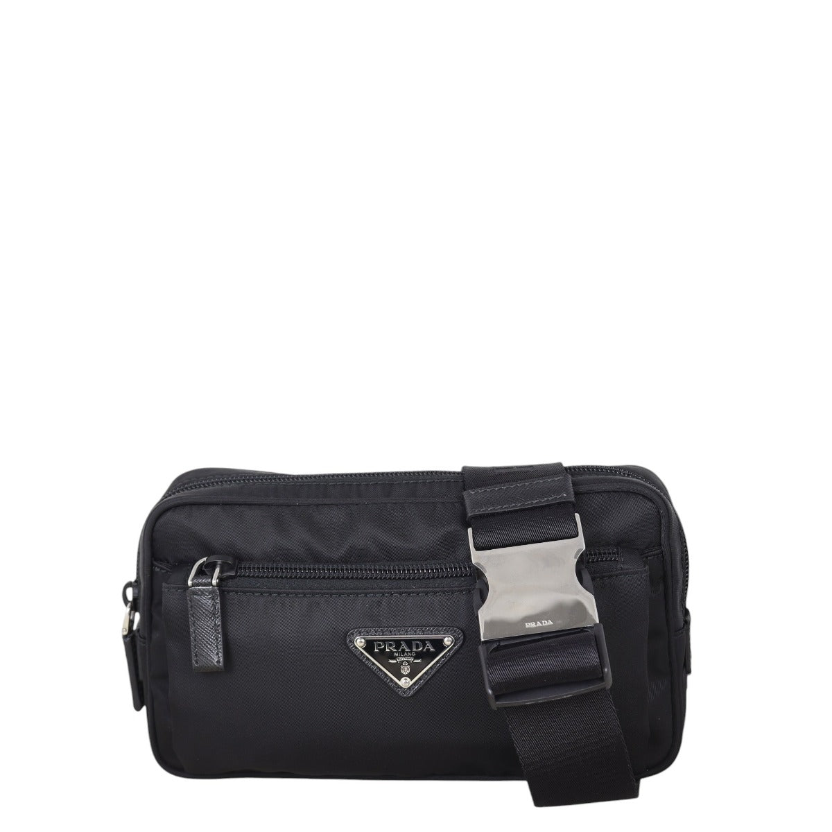 Prada Handbag Re- Belt Bag Nylon Black