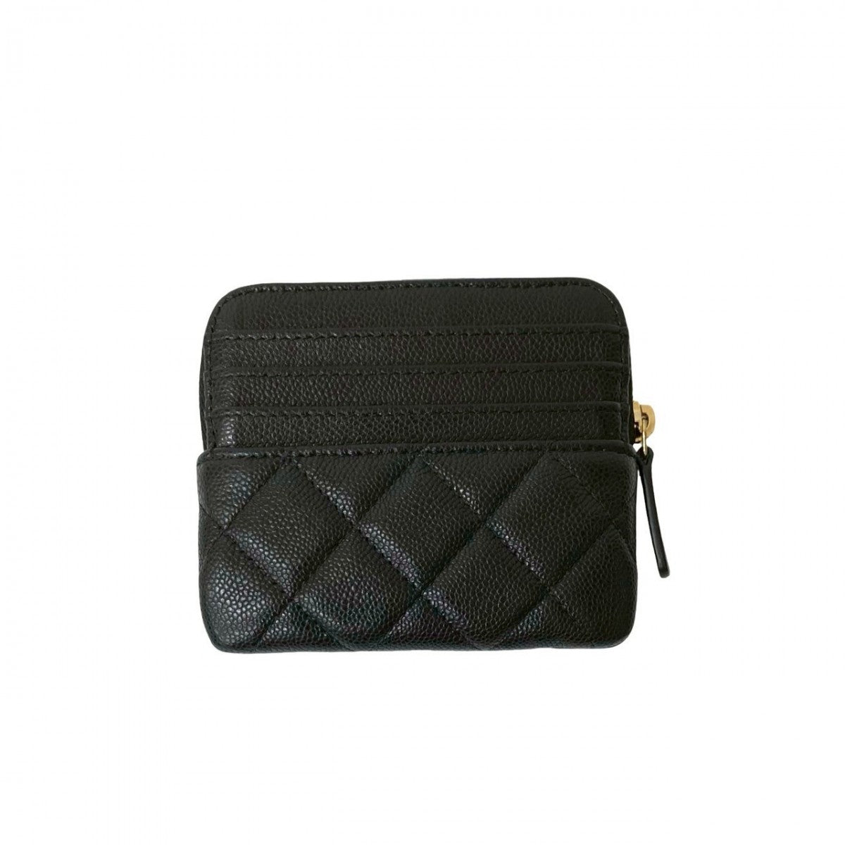 Chanel Coin Matt caviar skin Matrasse Black Handbag