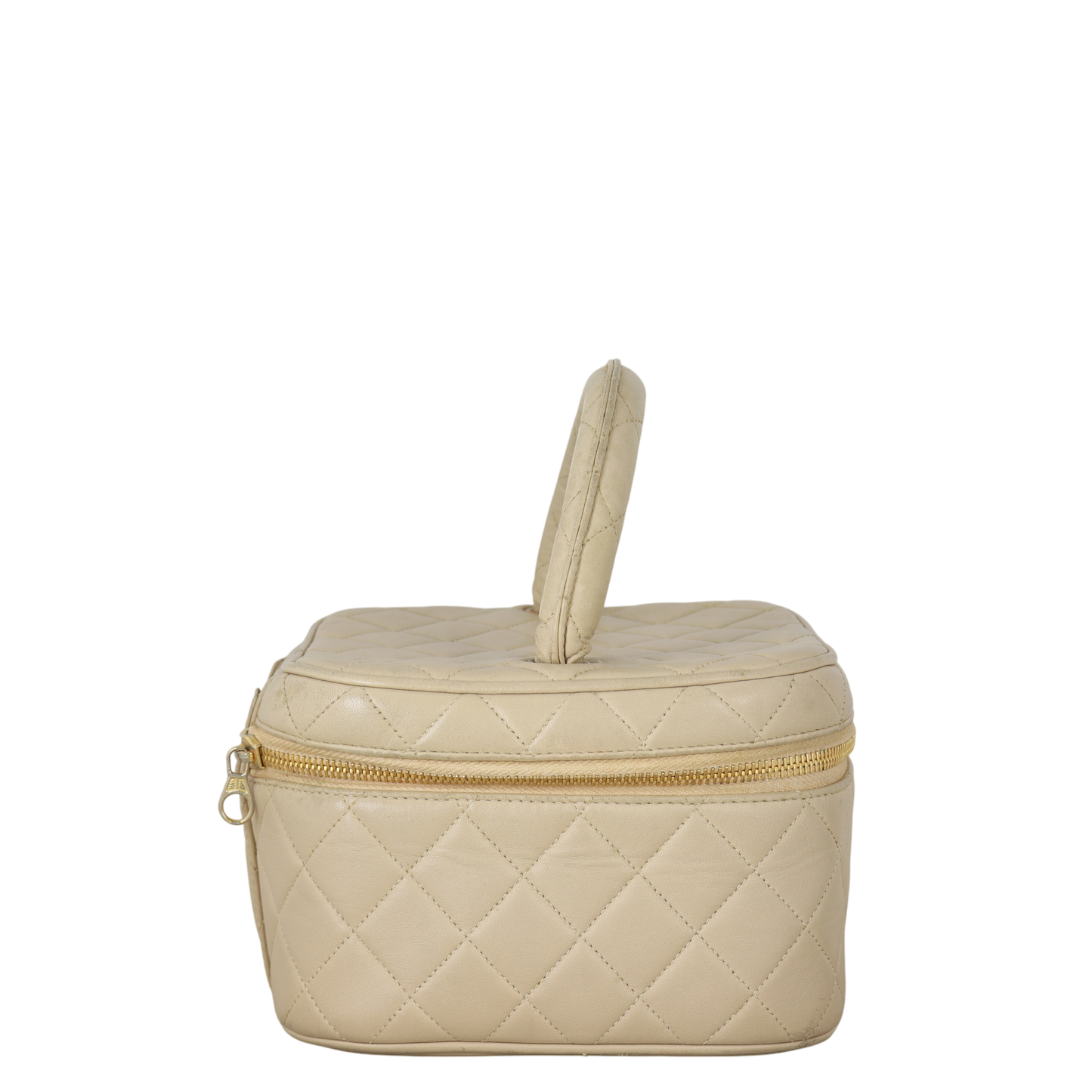 Chanel Vanity Bag Quilted Pink Handbag