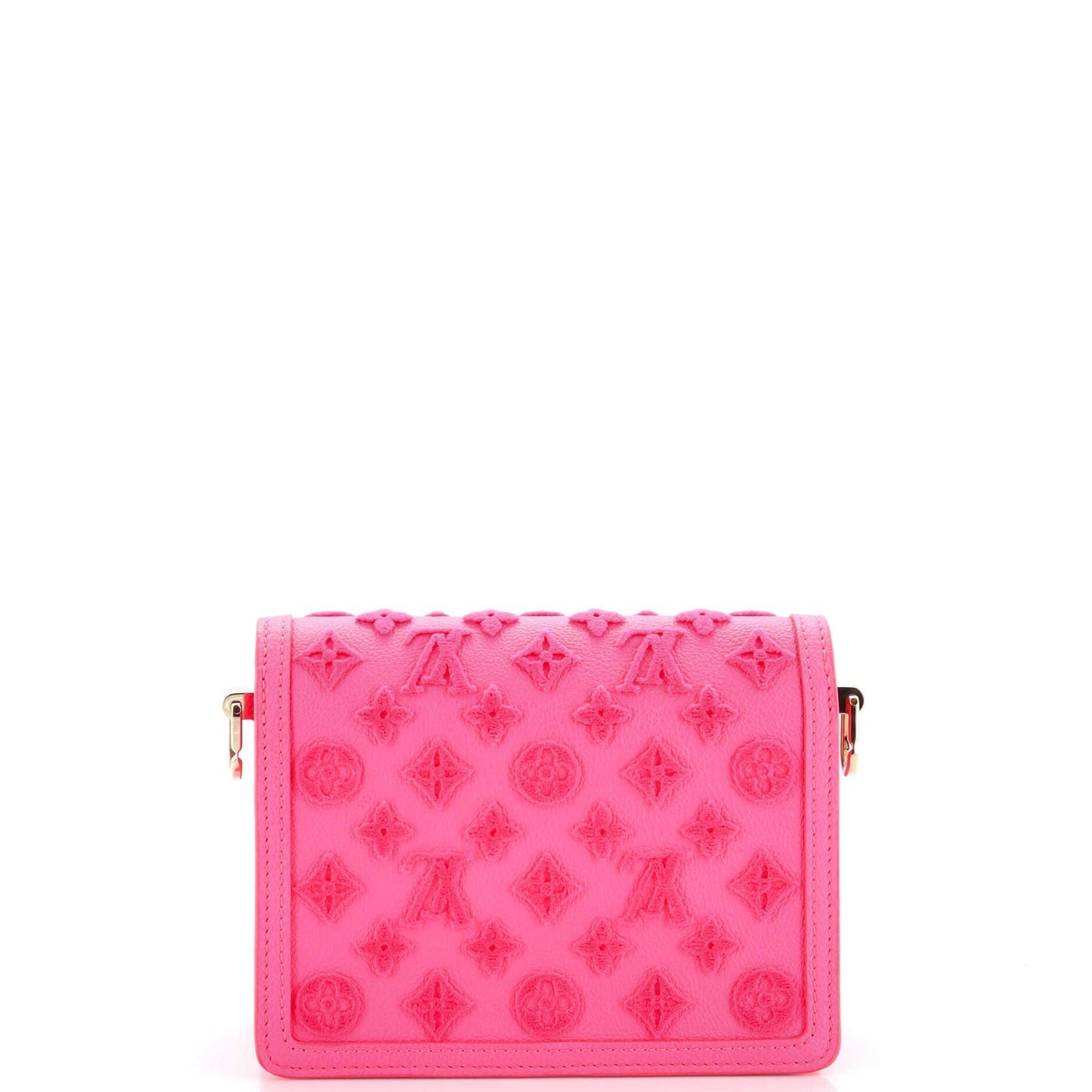 Louis Vuitton Dauphine Shoulder Bag Tuffetage Leather Monogram
