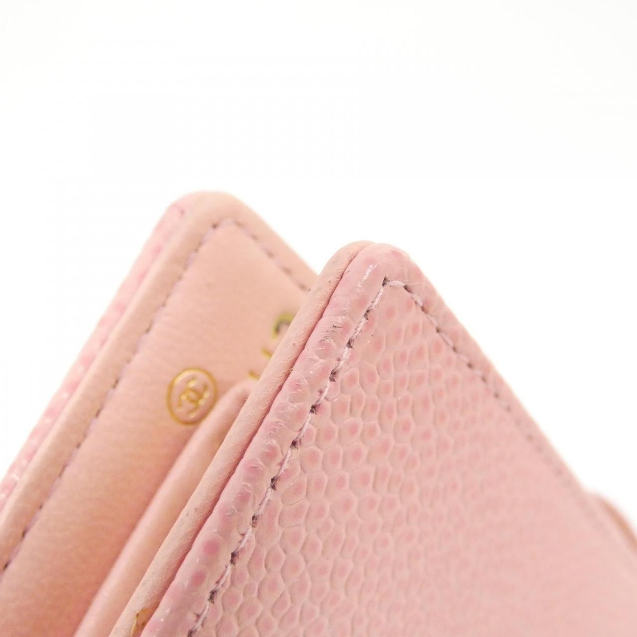 Chanel Timeless CC Caviar Skin Long Wallet