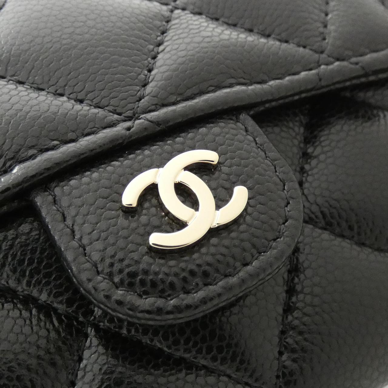 Chanel Timeless Classic Line Caviar Card Case