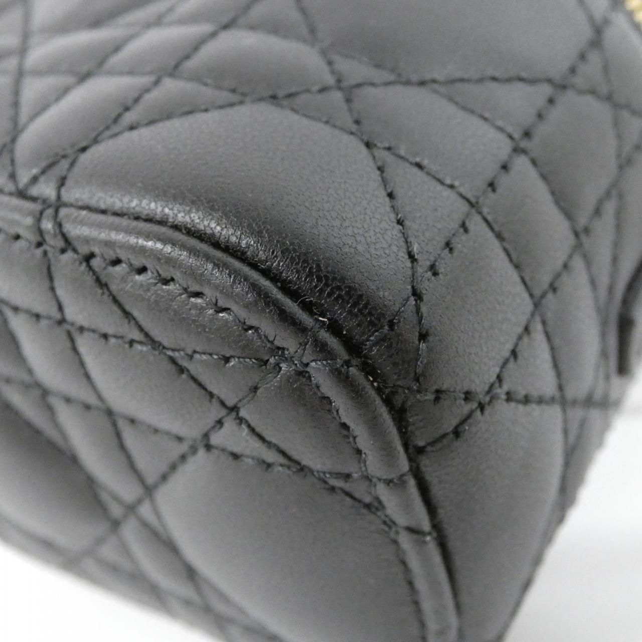 Dior Lady Vanity Case Bag Lambskin Micro Travel Bag