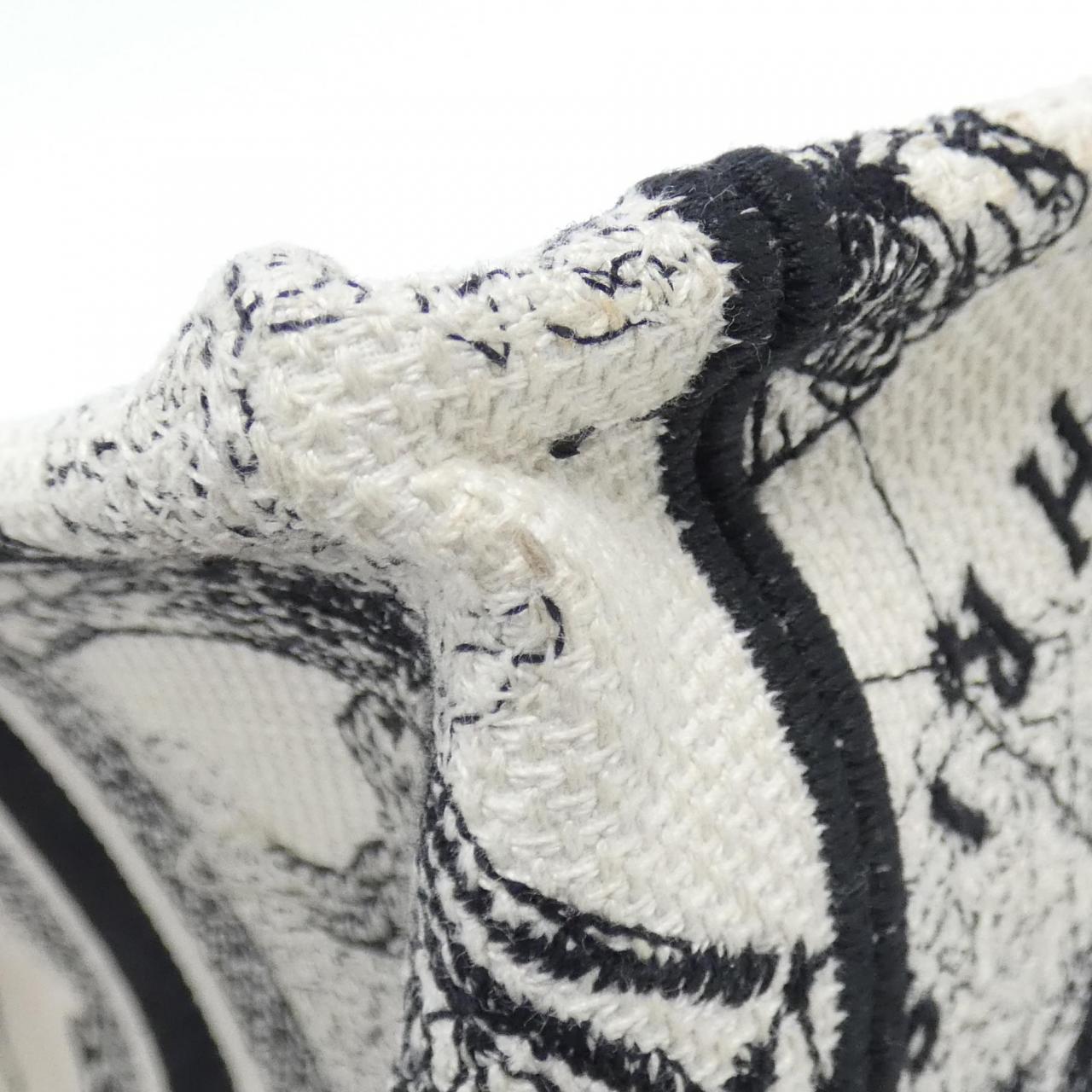 Dior Christian Toile De Jouy Zodiac Tote Bag Canvas