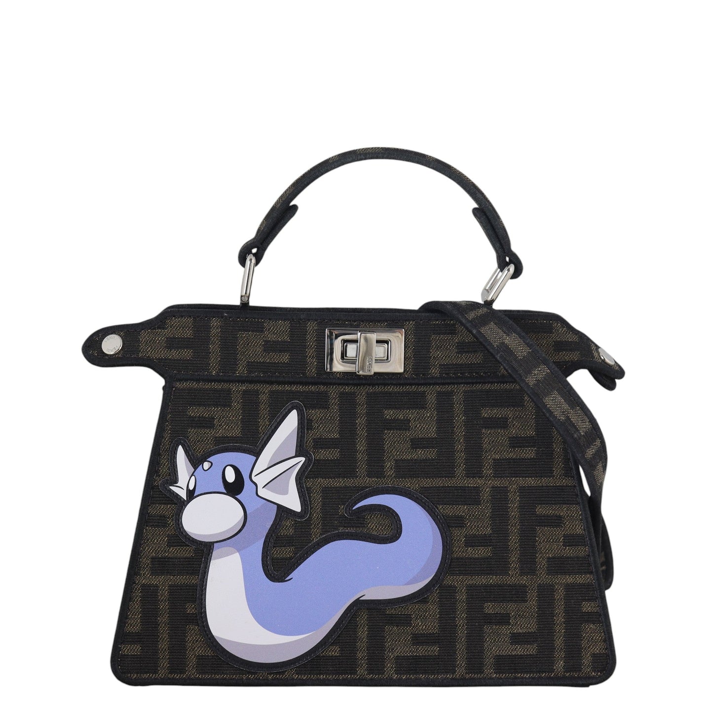 Fendi Crossbody Bag x Fragment x Pokemon Peekaboo IseeU Mini Shoulder Bag