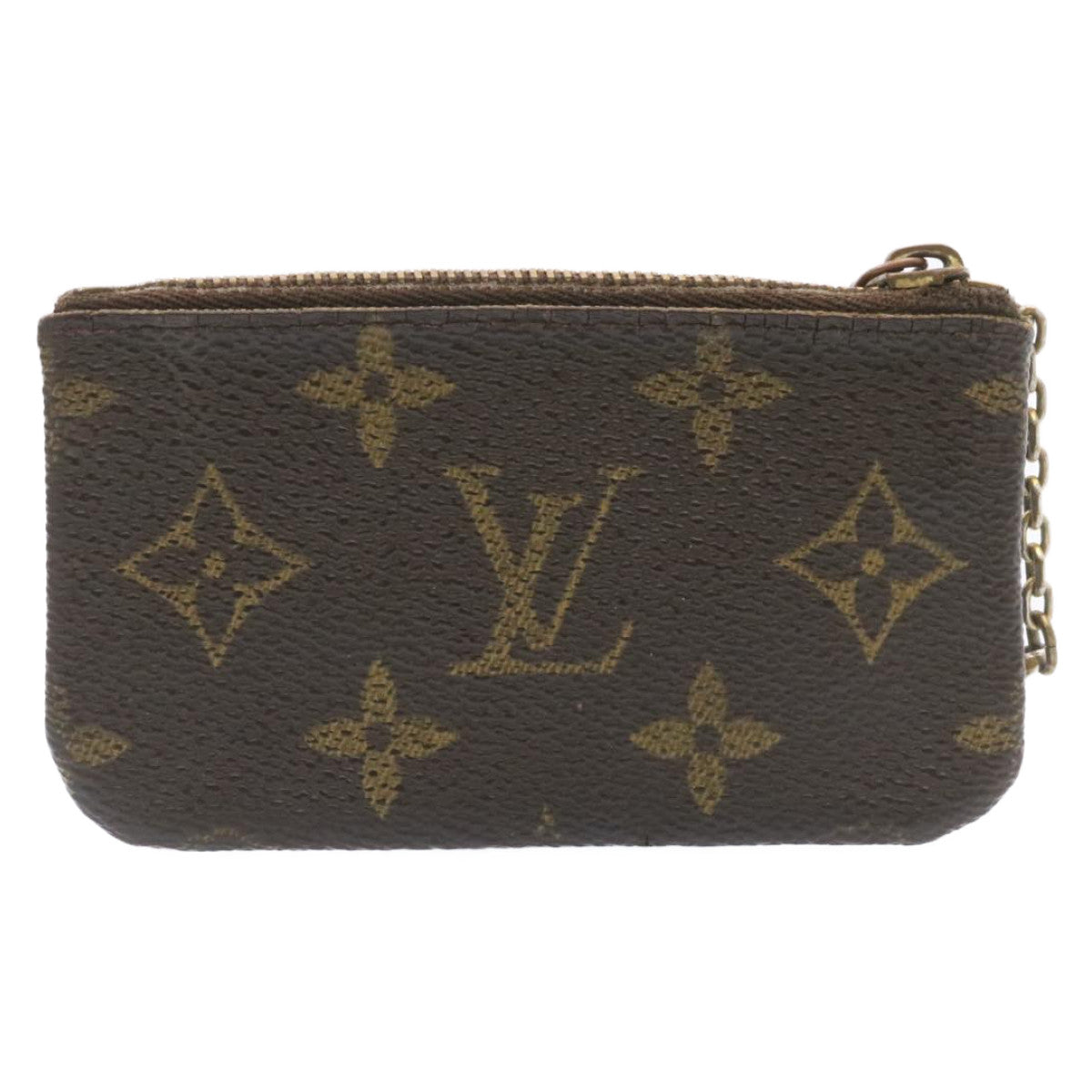 LOUIS VUITTON Monogram Pochette Cles Coin Purse M62650 LV 26540