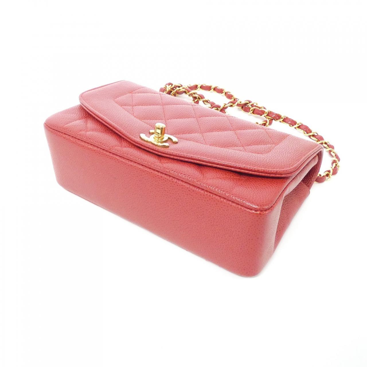 Chanel 01164 Caviar Skin Shoulder Bag