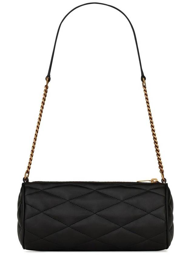 YSL Saint Laurent Luxury Trending Tube Quilting Shoulder Bag Black Small