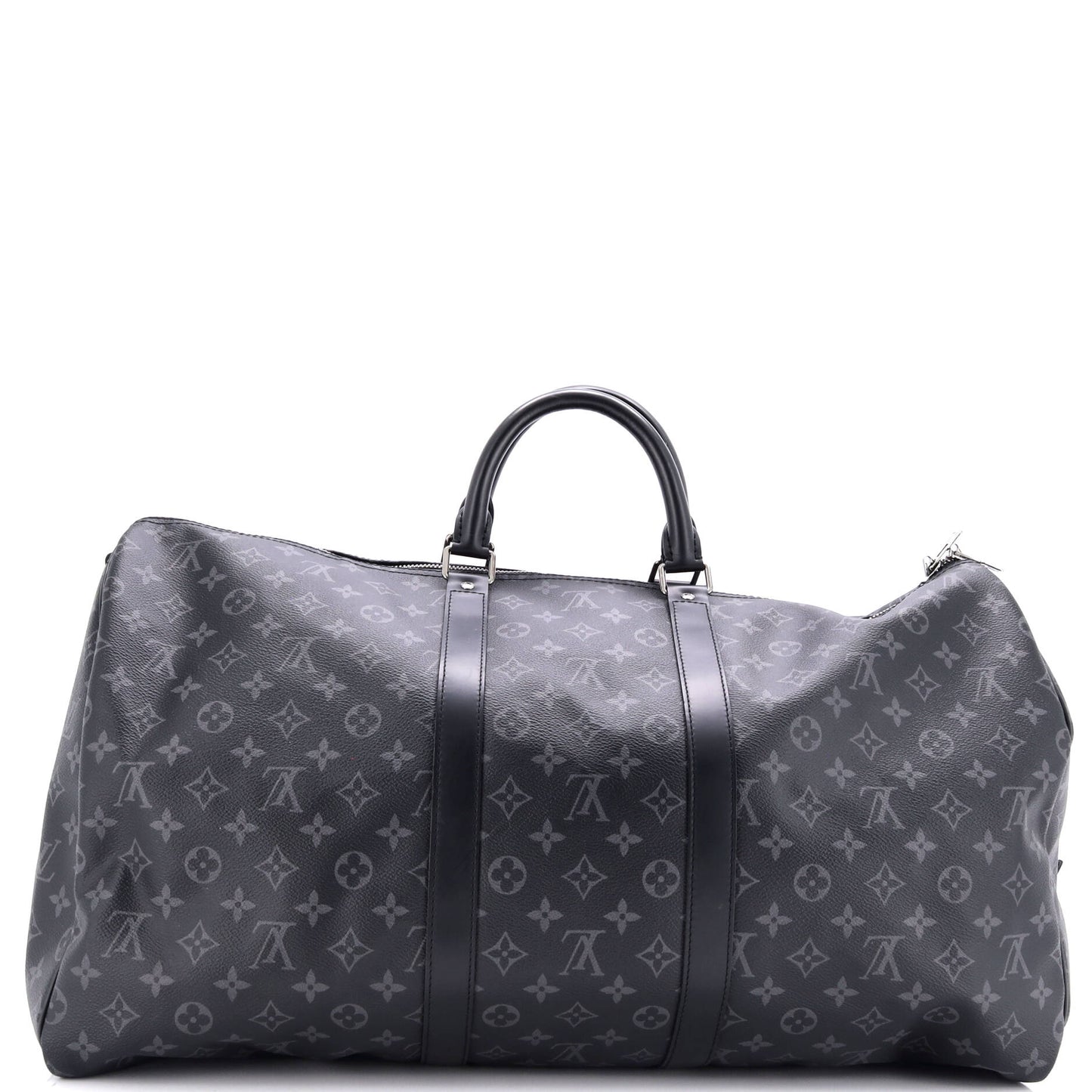 Louis Vuitton Keepall Bandouliere Bag Eclipse Canvas Monogram Travel Bag
