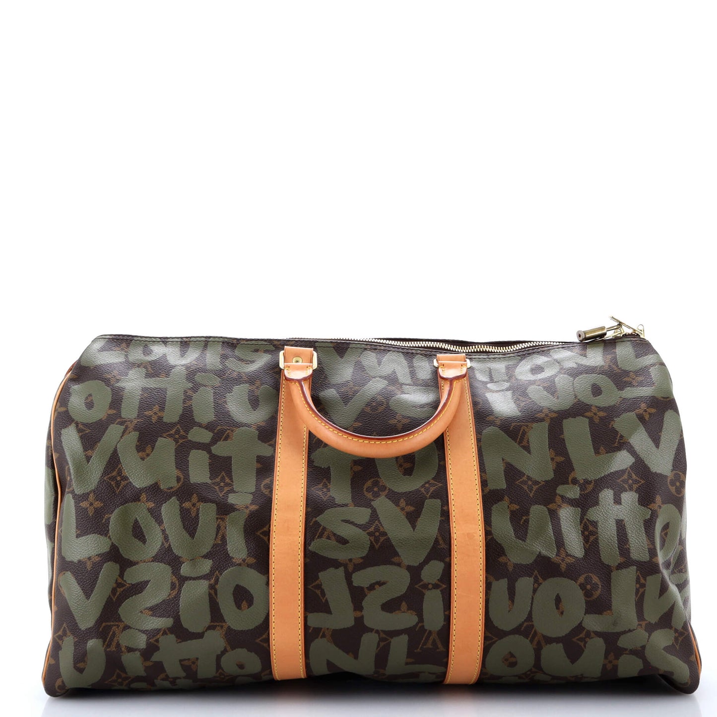 Louis Vuitton Keepall Bag Limited Edition Graffiti Monogram Travel Bag