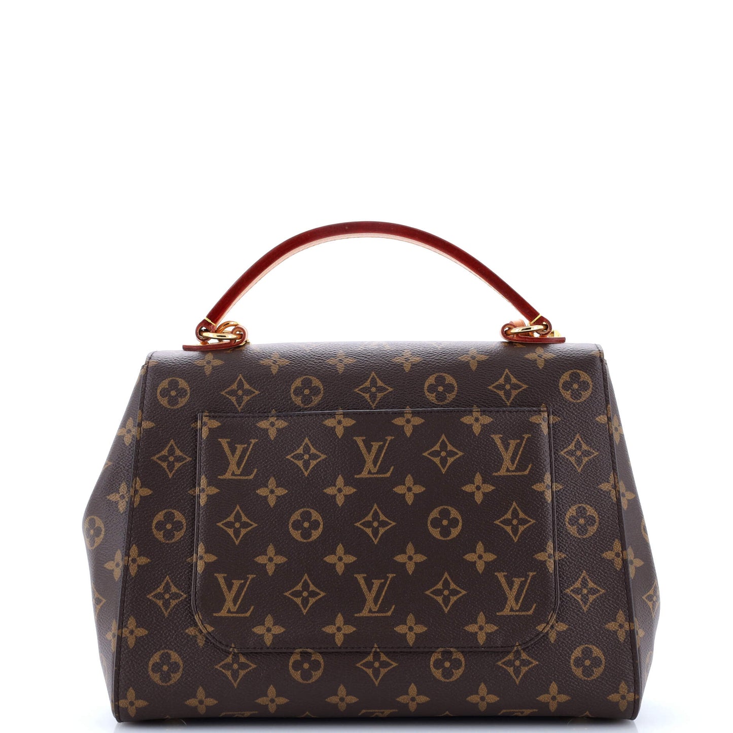 Louis Vuitton Cluny Top Handle Bag Mm Canvas Monogram Shoulder Bag