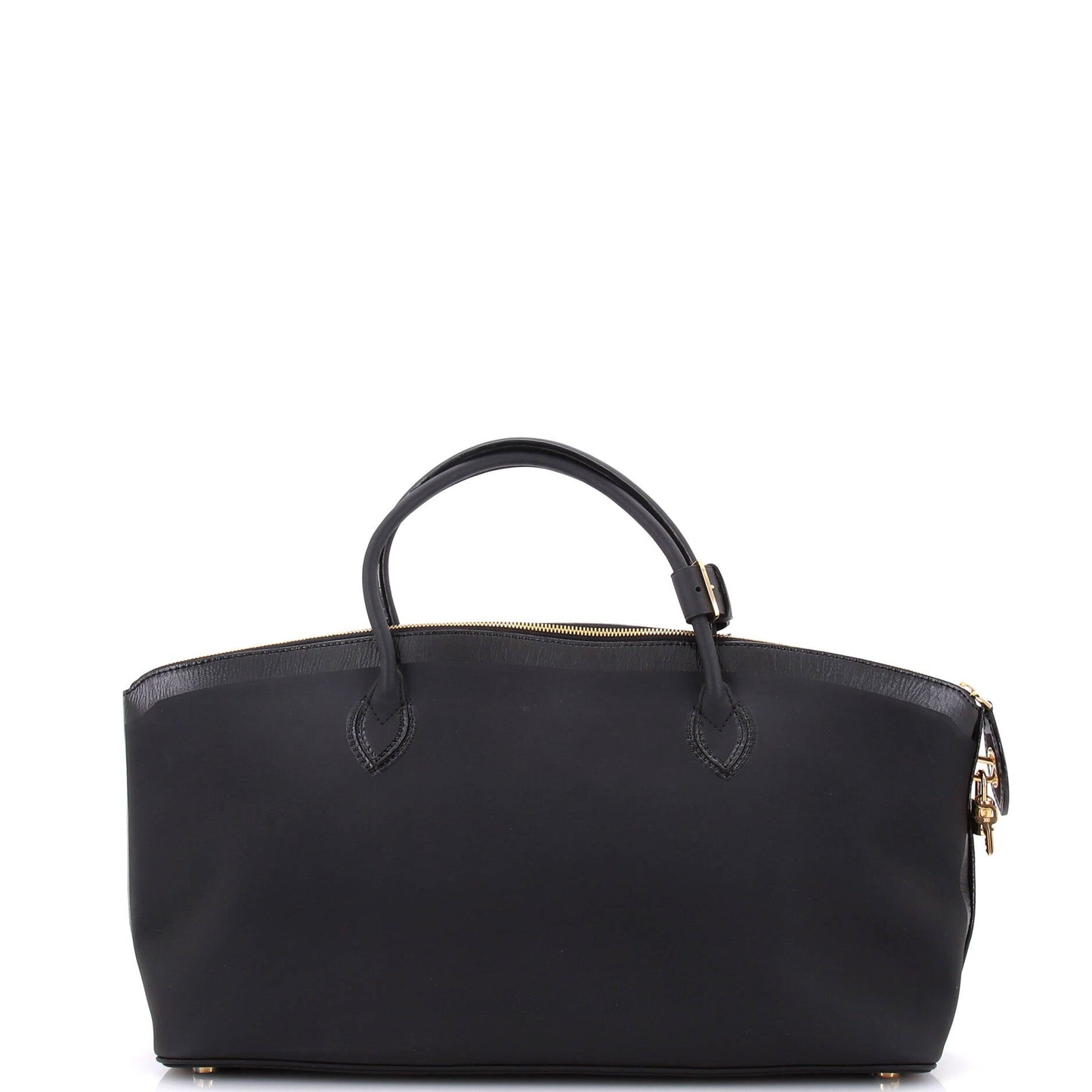 Louis Vuitton Obsession Lockit Handbag Rubberized Calfskin East West Tote Bag