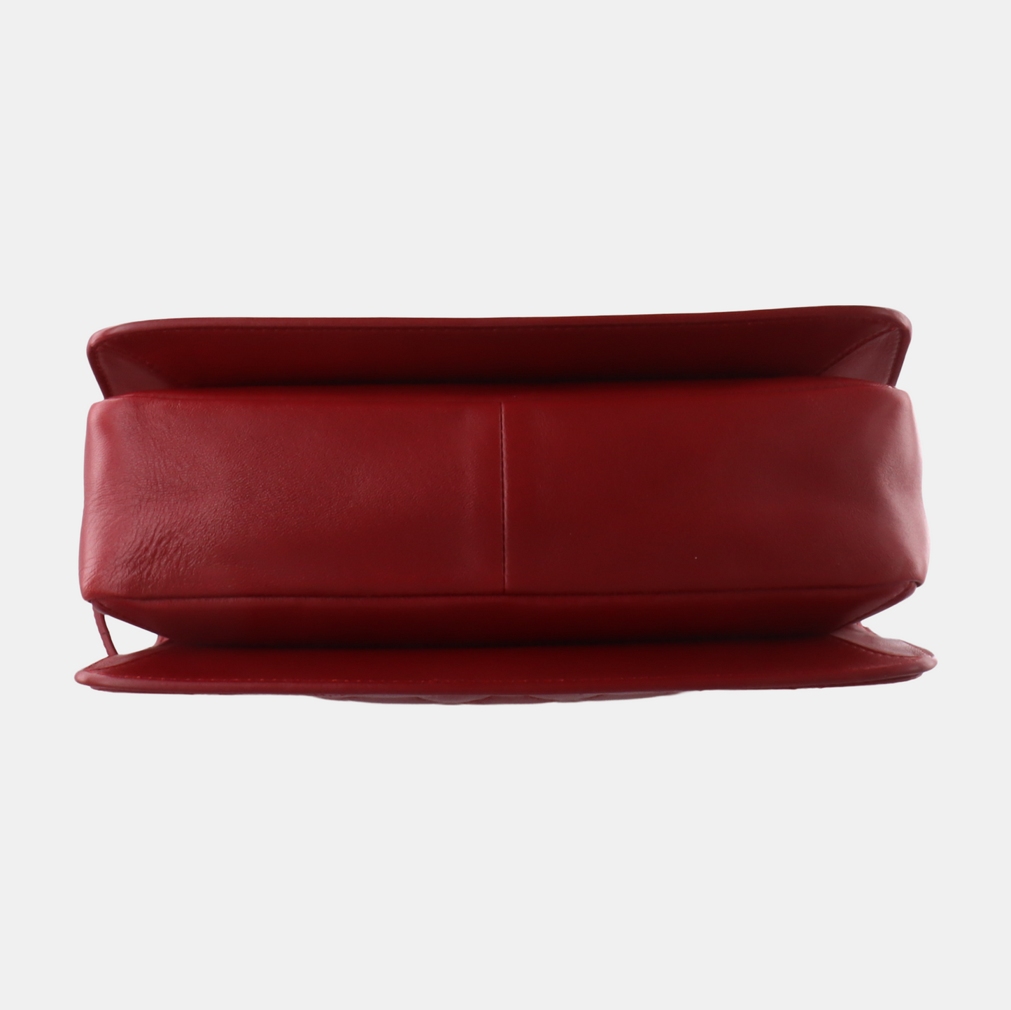 Chanel Classic Flap Jumbo Calfskin Red Leather Handbag