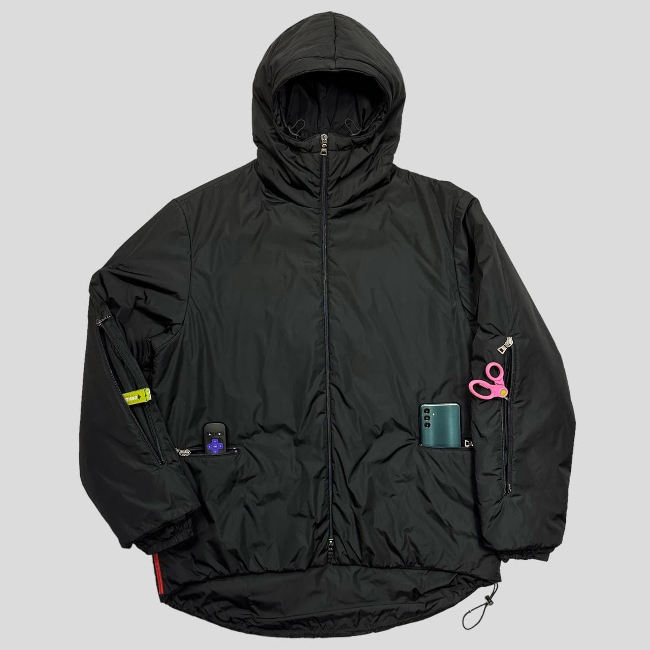 Prada Backpack Sport Technical Padded Jacket - XL Nylon