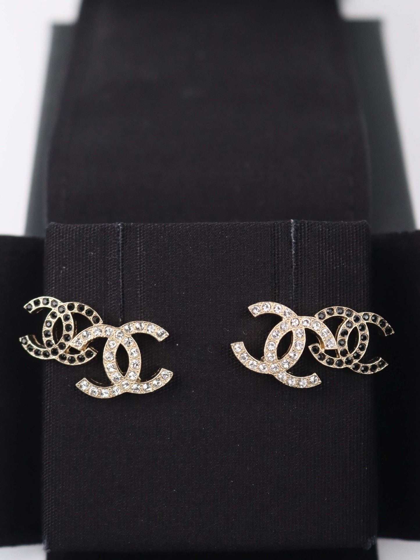 Chanel Dual CC Earrings