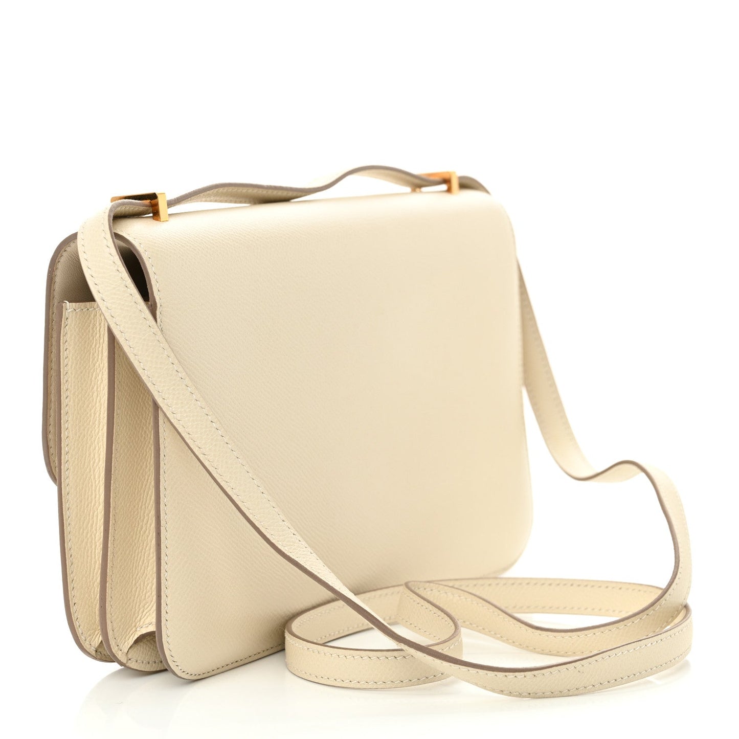 Hermes Epsom Horseshoe Constance Elan Craie Handbag Shoes
