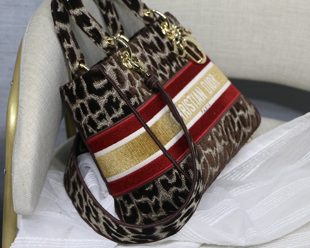 Metop Qualityum Lady Lite Leopard Brown Crossbody Bag