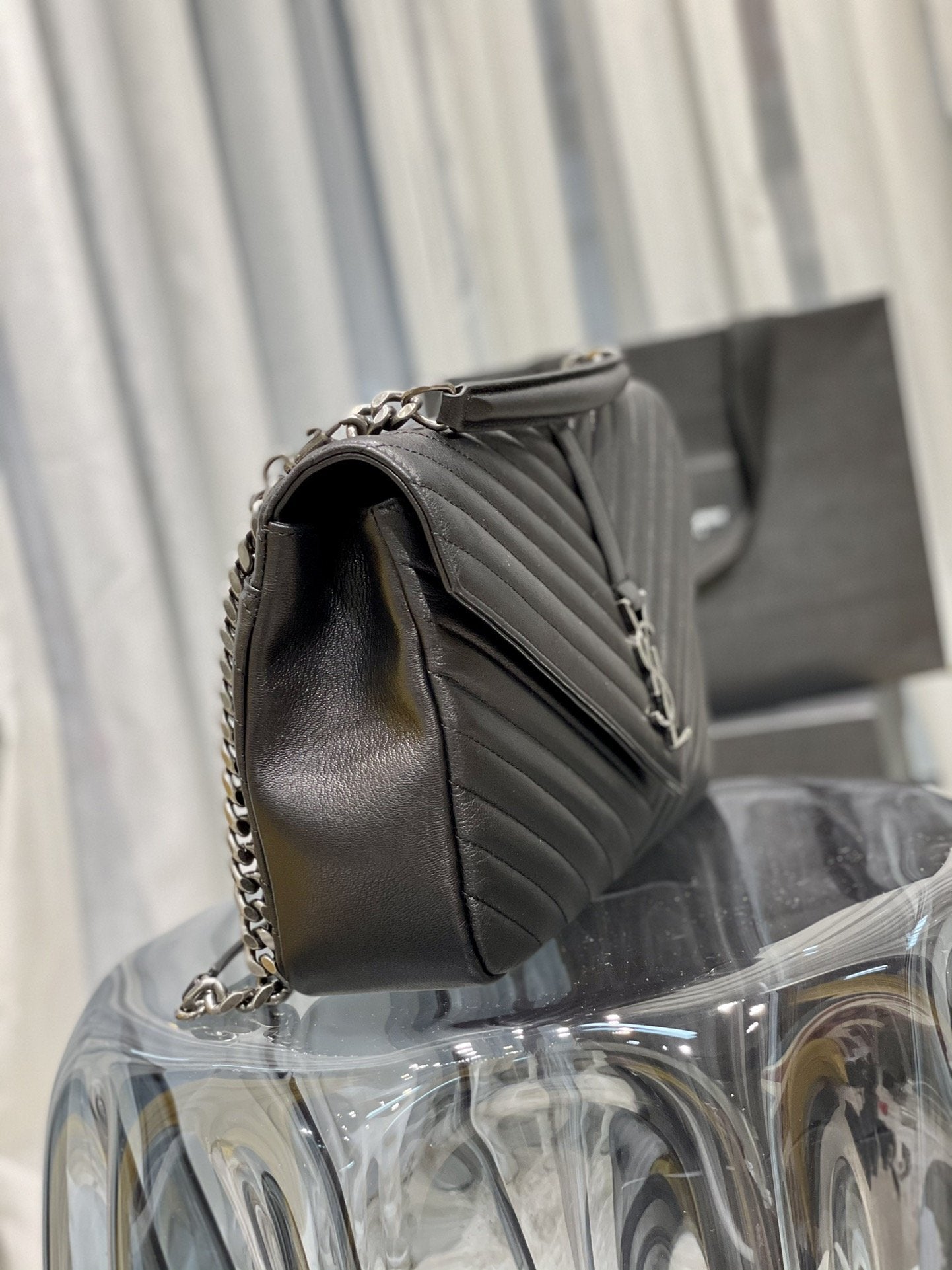 YSL Saint Laurent College Handbag Chain Travel Bag Ysl 600278Brm041000 5308