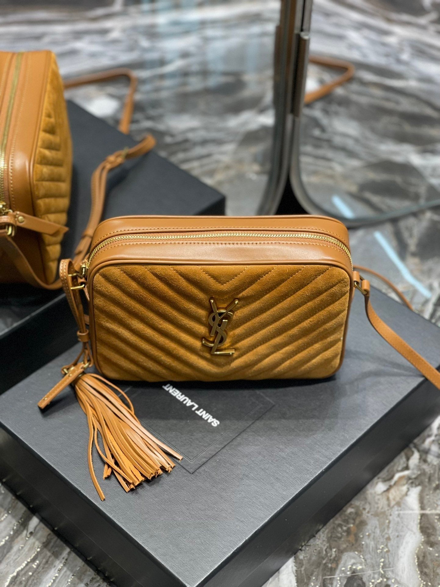 YSL Saint Laurent Lou Crossbody Bag Ysl 6125441S7R77761 9879
