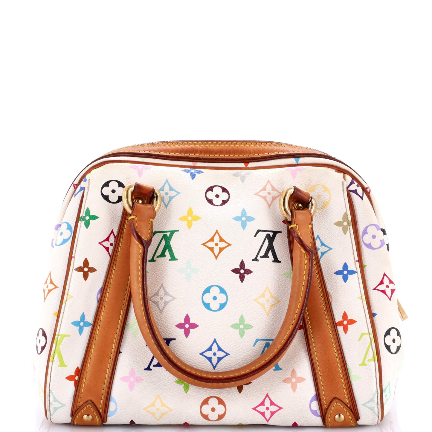 Louis Vuitton Priscilla Handbag Multicolor Monogram Travel Bag