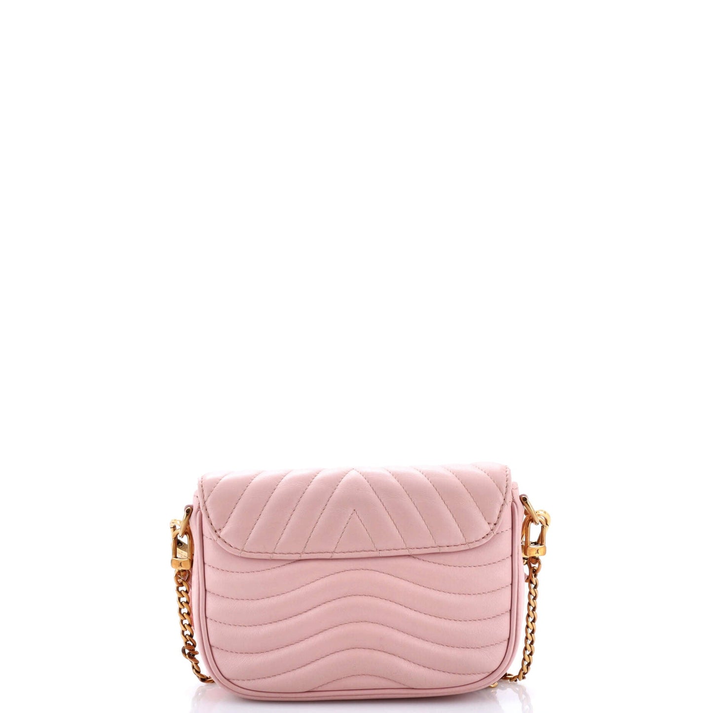 Louis Vuitton New Wave Multi Pochette Shoulder Bag Leather Quilted