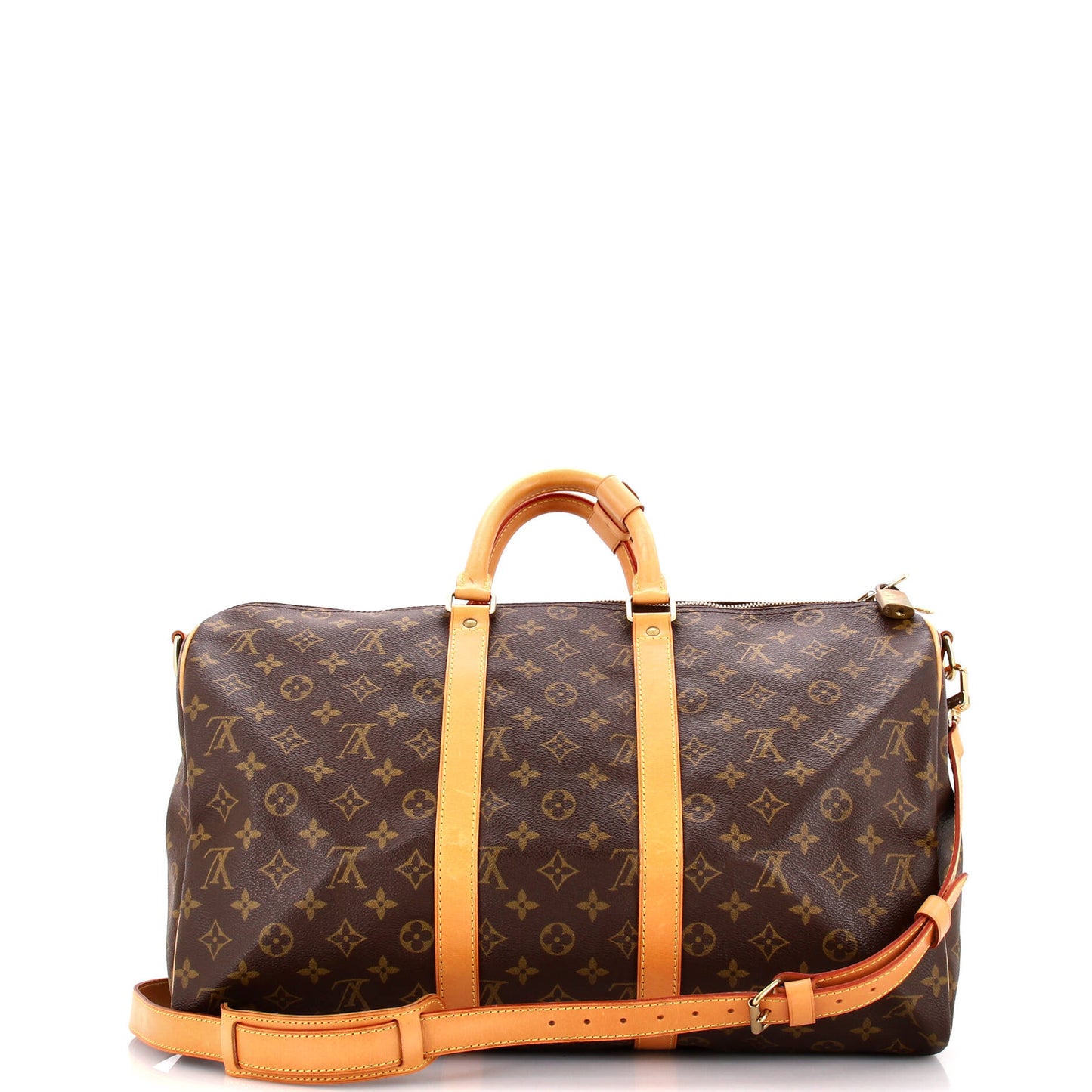Louis Vuitton Keepall Bandouliere Bag Canvas Monogram Travel Bag Canvas 453037922