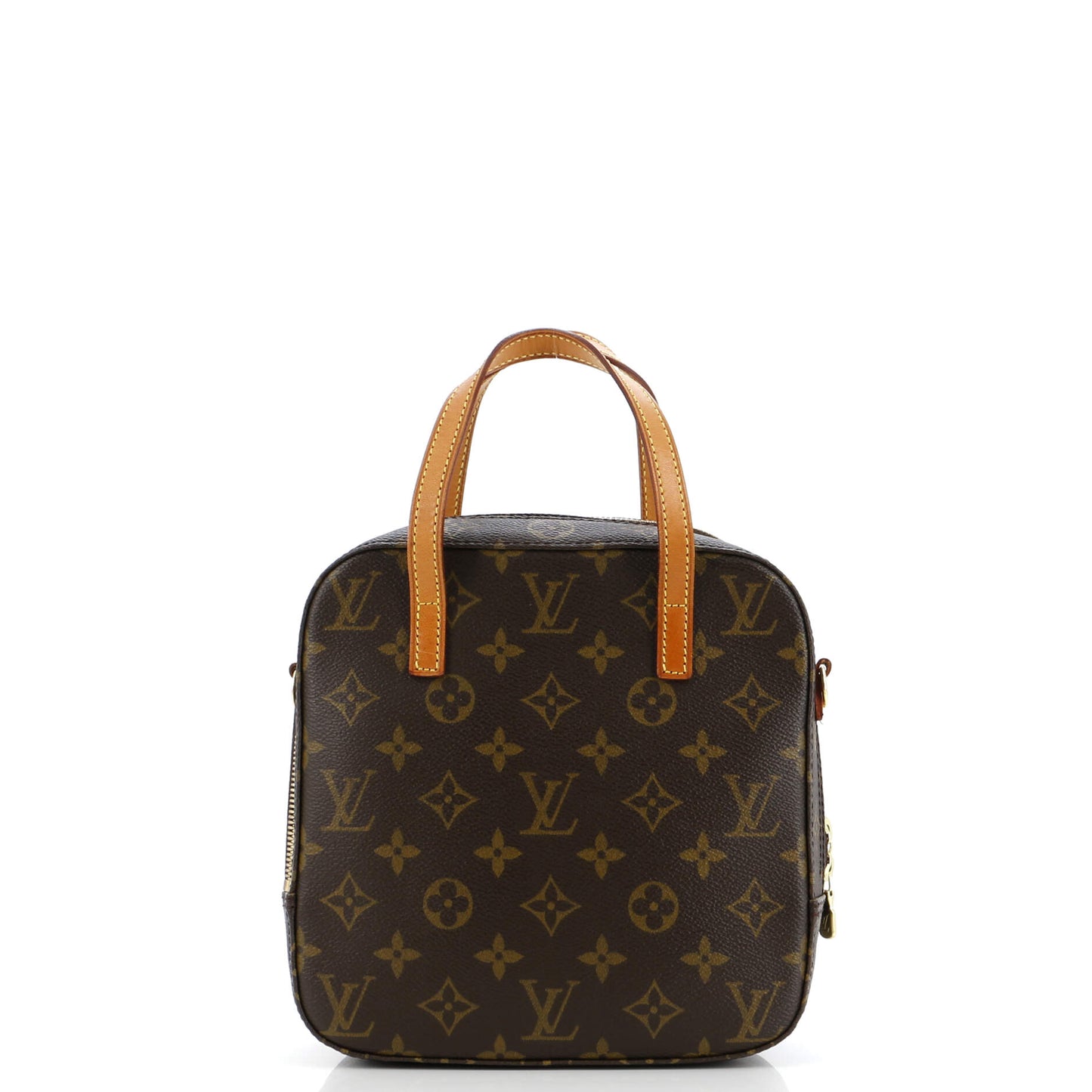 Louis Vuitton Spontini Handbag Canvas Monogram Travel Bag Canvas 30776784