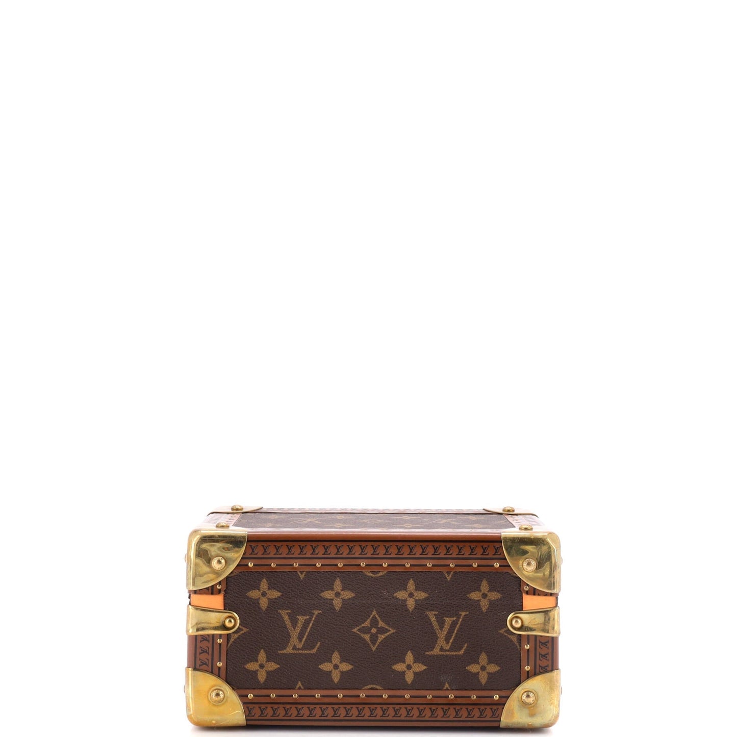 Louis Vuitton Coffret Tresor Handbag Canvas Monogram Travel Bag Canvas 203080521