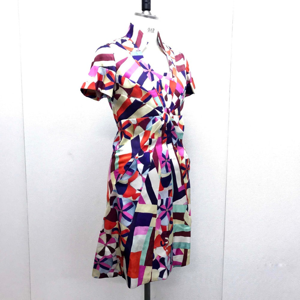 Chanel one piece silk Flower 16C Multicolor Handbag