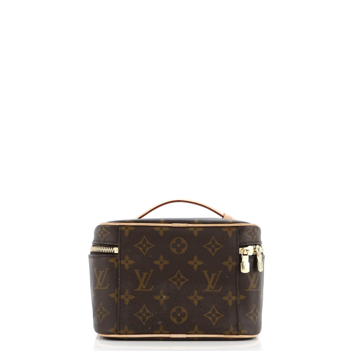 Louis Vuitton Nice Vanity Case Handbag Canvas Monogram Travel Bag