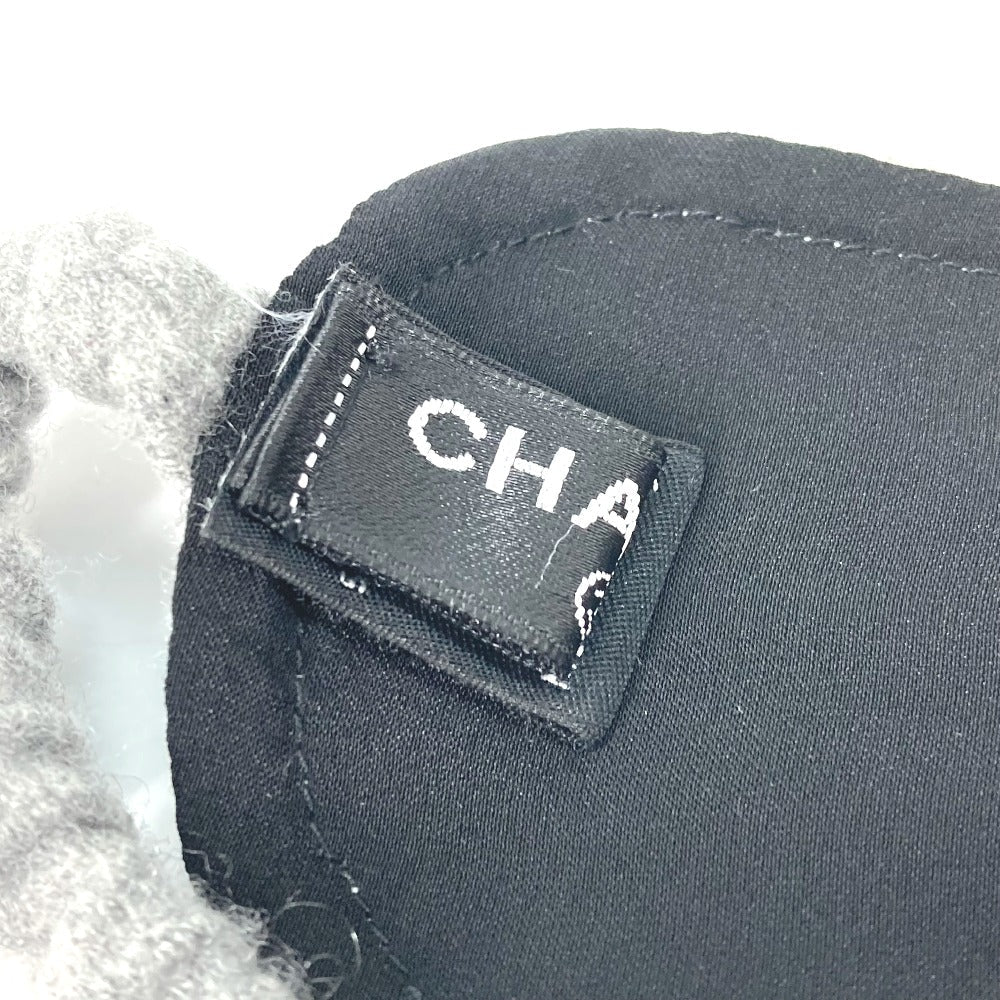 Chanel Other miscellaneous goods silk Supplies Sleep Gray Travel Bag