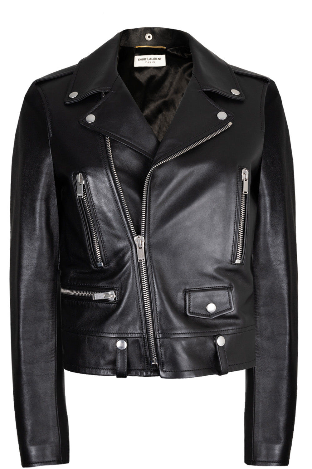 Jacket Leather Black Handbag