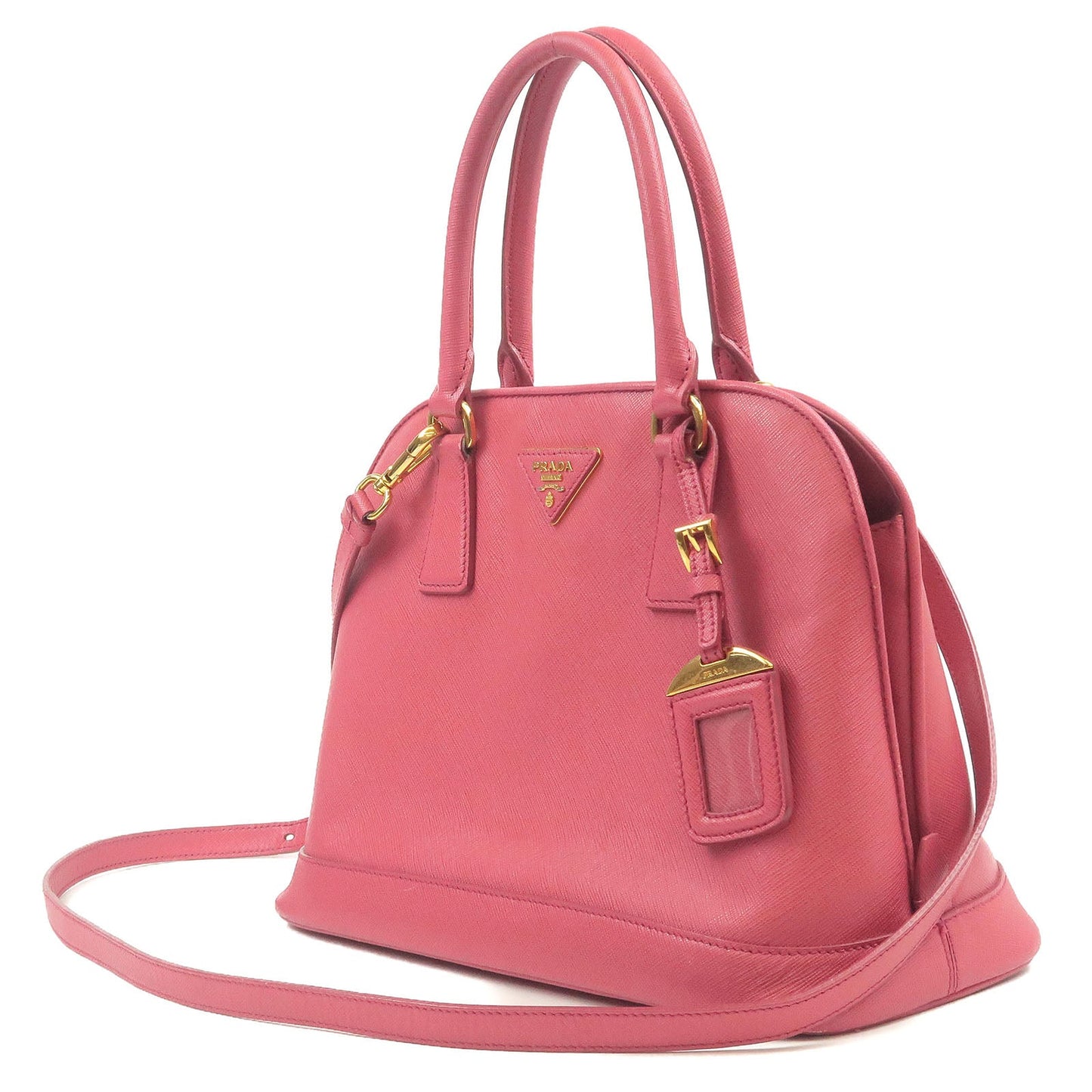 Prada Prada Leather 2Way Hand Bag Shoulder Bag Pink Pink 35207 17