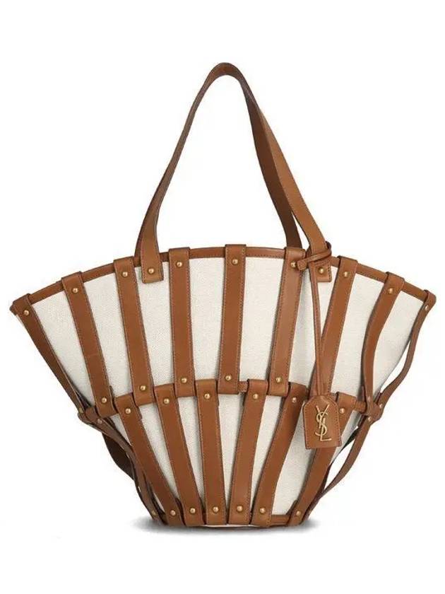 YSL Saint Laurent Saint Laurent Trending Beatrix Pannier Tote Bag Canvas